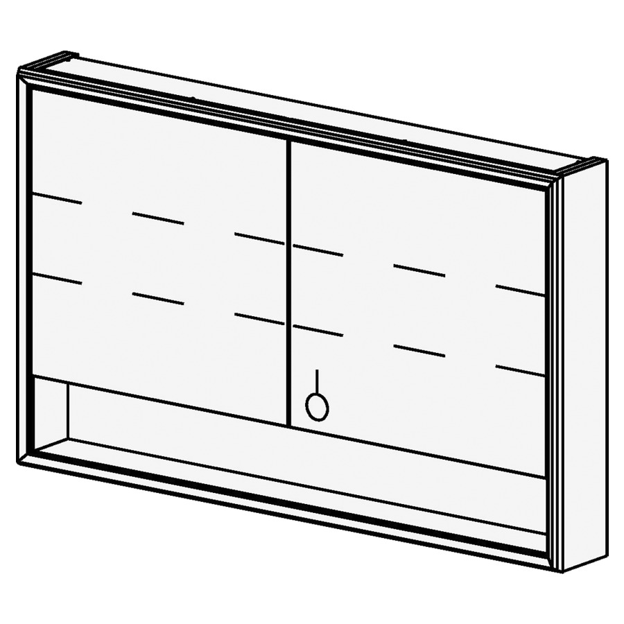Armoire de toilette Vista Box 150 cm