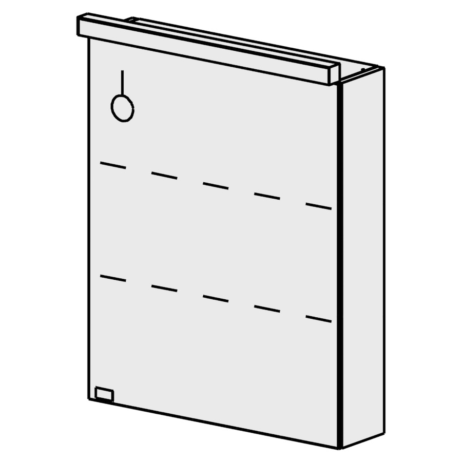 Arm.de toilette Presto 60 cm