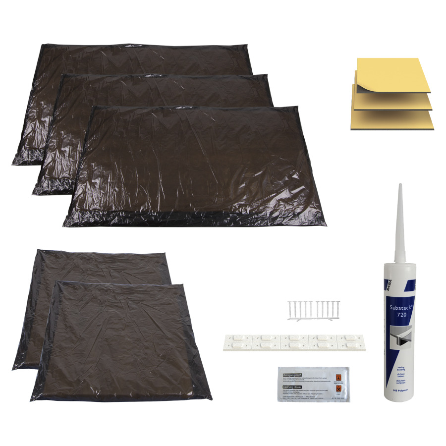 Set d'isolation phonique SiLENCIO acier