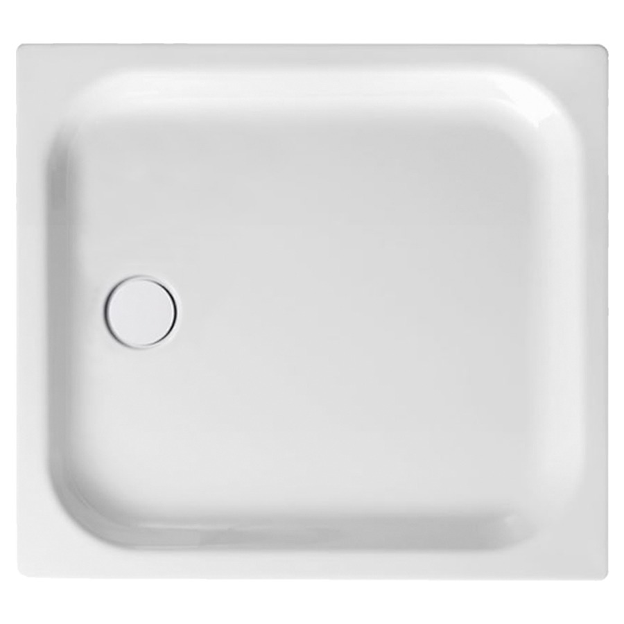 Receveur de douche SCHMIDLIN
100 x 85 x 6,5 cm, acier
écoulement côté étroit au
milieu D 90 mm, isolation
phonique