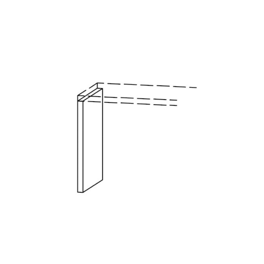 Pièce latérale Vanity Bocco
4 x 40-84 cm
assemblé avec T.d.l. à gauche