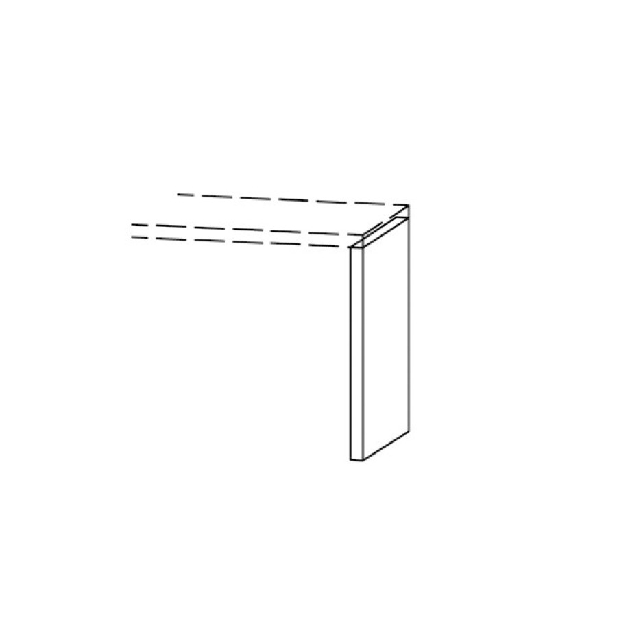 Pièce latérale Vanity Bocco
4 x 40-84 cm
assemblé avec T.d.l. à droite
