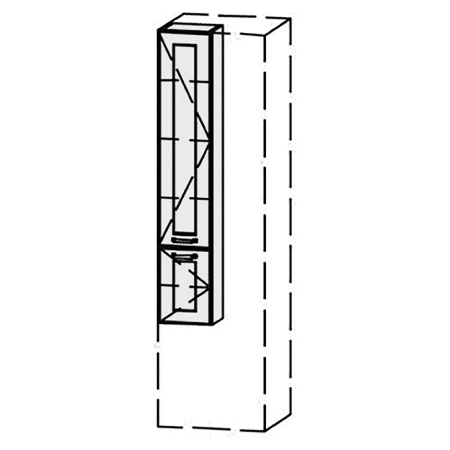 Armoire haute Vanity Keramik Campo