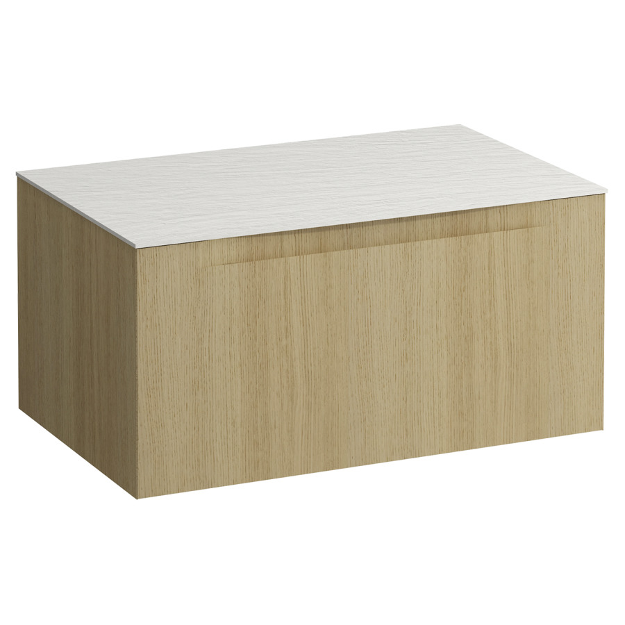 Élément inférieur  ARUN
80.5 x 39 x 50.5
élément de tiroir, 1&nbsp;tiroir
Ardesia Bianca Top
sans découpe de lavabo
pour lavabo à poser