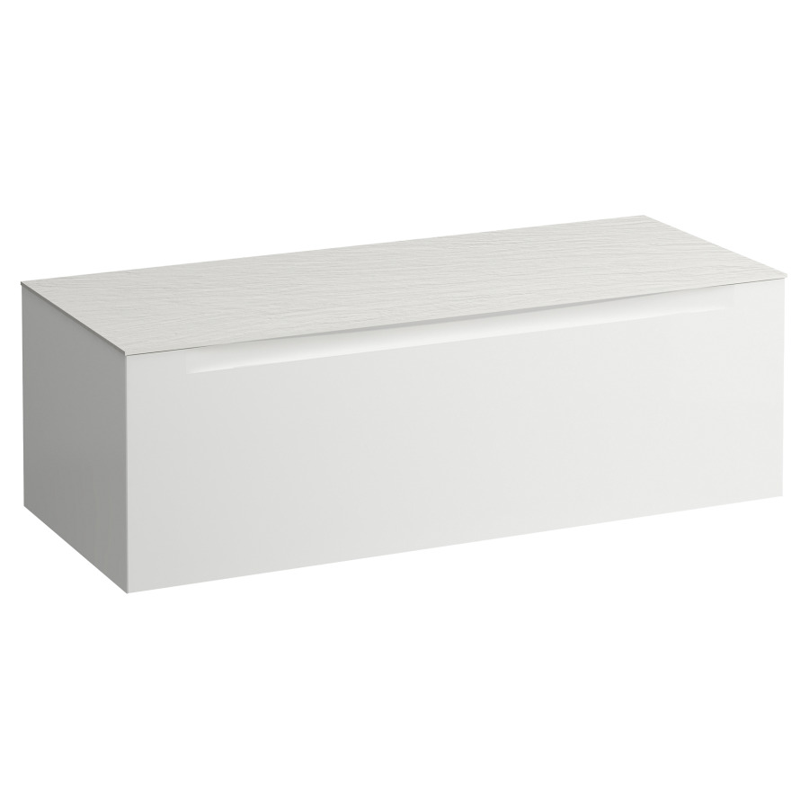 Élément inférieur  ARUN
120.5 x 39 x 50.5
élément de tiroir, 1&nbsp;tiroir
Ardesia Bianca Top
sans découpe de lavabo
pour lavabo à poser