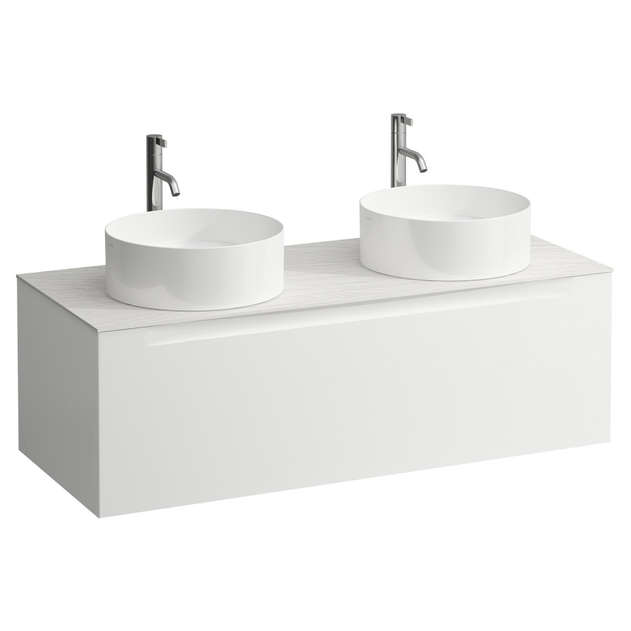 Élément inférieur  ARUN
120.5 x 39 x 50.5
élément de tiroir, 1&nbsp;tiroir
Ardesia Bianca Top
2 découpes
pour lavabo à poser