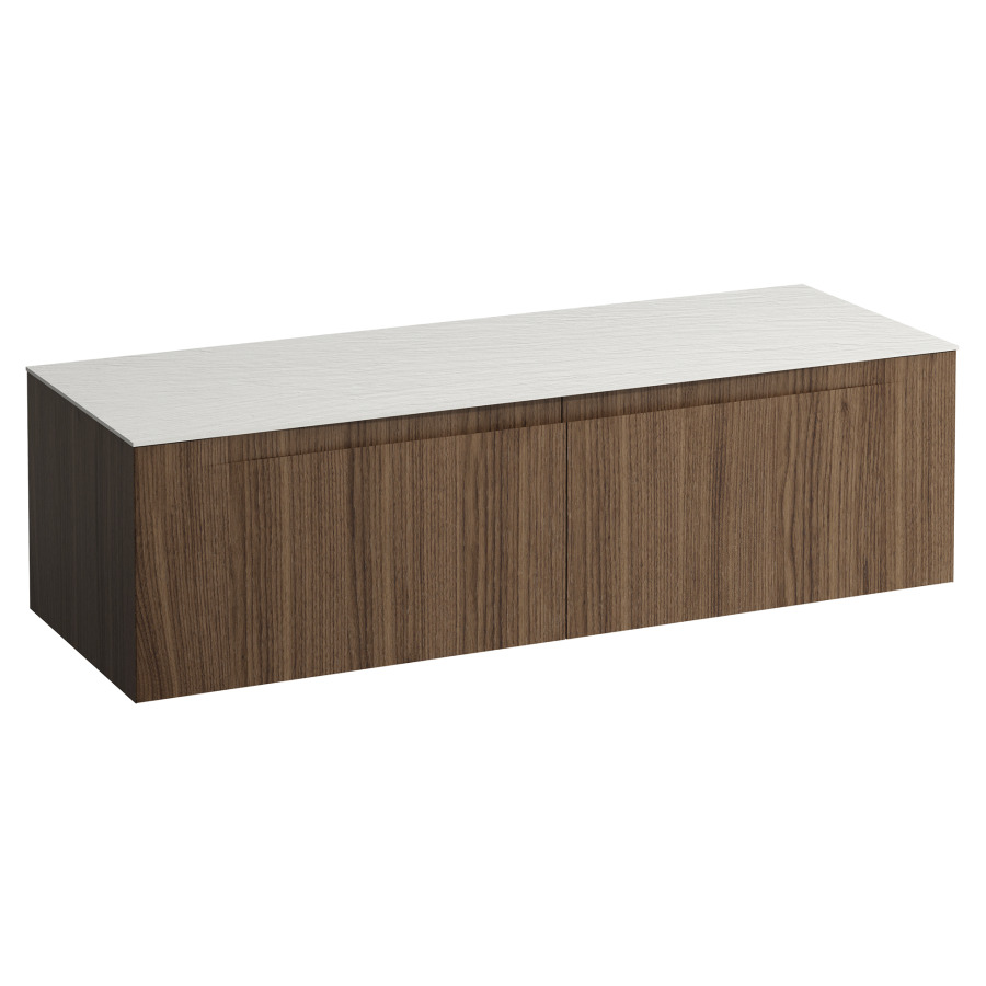 Élément inférieur  ARUN
140.5 x 39 x 50.5
élément de tiroir, 2&nbsp;tiroirs
Ardesia Bianca Top
sans découpe de lavabo
pour lavabo à poser