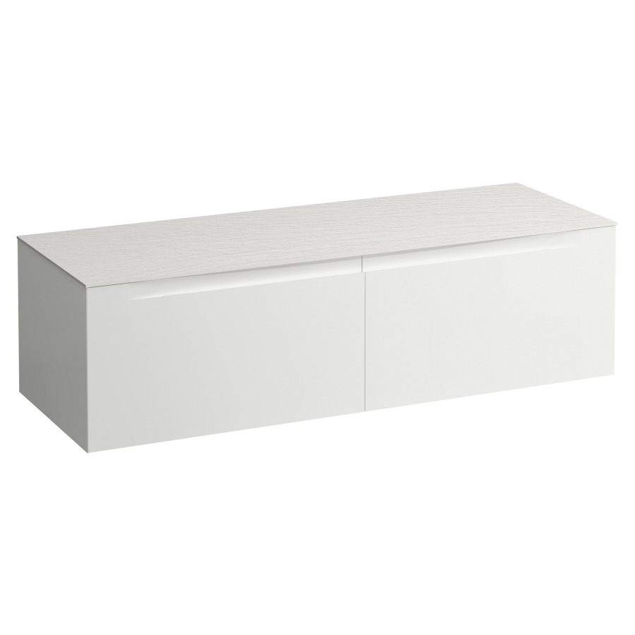Élément inférieur  ARUN
140.5 x 39 x 50.5
élément de tiroir, 2&nbsp;tiroirs
Ardesia Bianca Top
sans découpe de lavabo
pour lavabo à poser