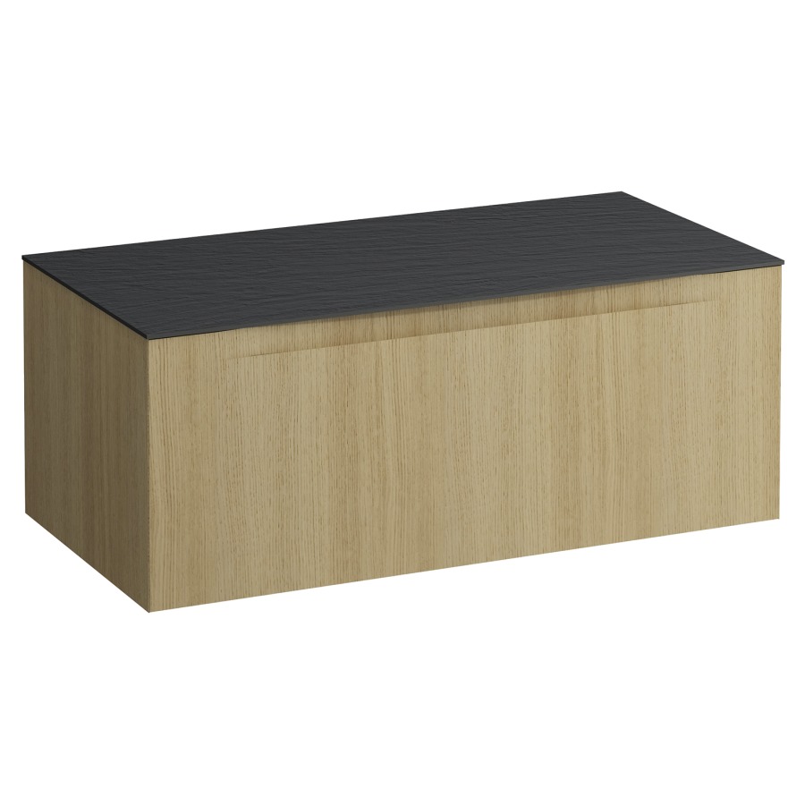 Élément inférieur  ARUN
100.5 x 39 x 50.5
élément de tiroir, 1&nbsp;tiroir
Ardesia Nera Top
sans découpe de lavabo
pour lavabo à poser