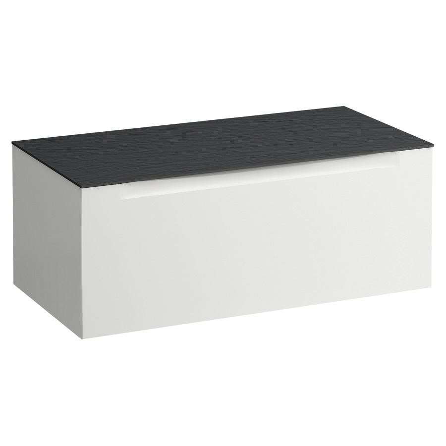 Élément inférieur  ARUN
100.5 x 39 x 50.5
élément de tiroir, 1&nbsp;tiroir
Ardesia Nera Top
sans découpe de lavabo
pour lavabo à poser