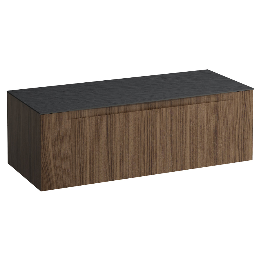 Élément inférieur  ARUN
120.5 x 39 x 50.5
élément de tiroir, 1&nbsp;tiroir
Ardesia Nera Top
sans découpe de lavabo
pour lavabo à poser