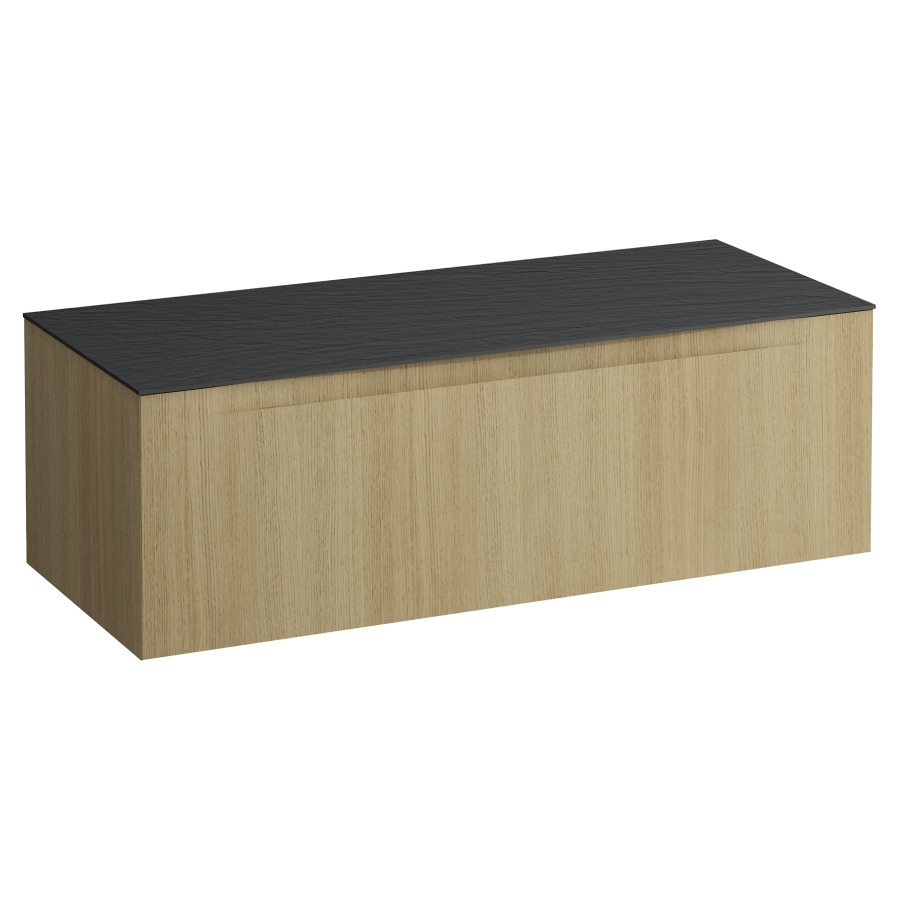 Élément inférieur  ARUN
120.5 x 39 x 50.5
élément de tiroir, 1&nbsp;tiroir
Ardesia Nera Top
sans découpe de lavabo
pour lavabo à poser