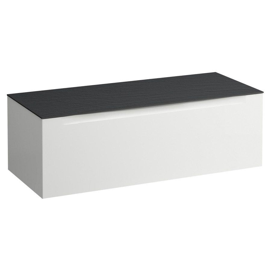 Élément inférieur  ARUN
120.5 x 39 x 50.5
élément de tiroir, 1&nbsp;tiroir
Ardesia Nera Top
sans découpe de lavabo
pour lavabo à poser