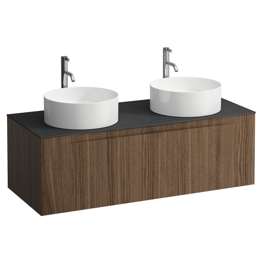 Élément inférieur  ARUN
120.5 x 39 x 50.5
élément de tiroir, 1&nbsp;tiroir
Ardesia Nera Top
2 découpes
pour lavabo à poser