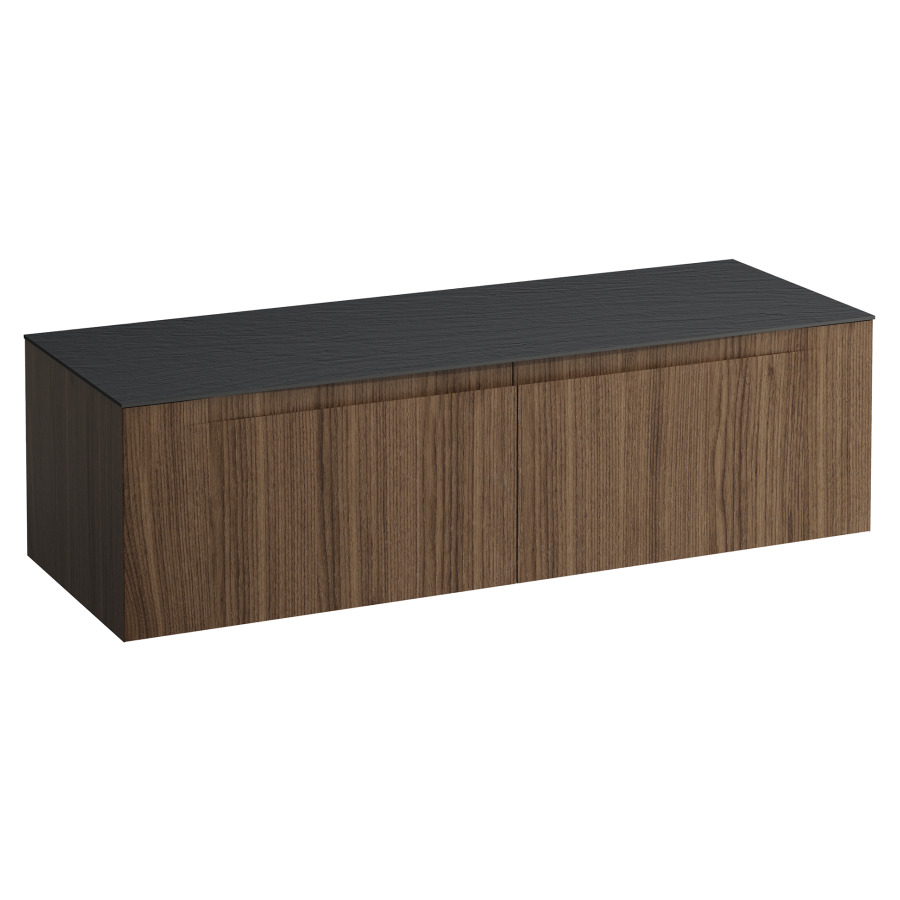 Élément inférieur  ARUN
140.5 x 39 x 50.5
élément de tiroir, 2&nbsp;tiroirs
Ardesia Nera Top
sans découpe de lavabo
pour lavabo à poser