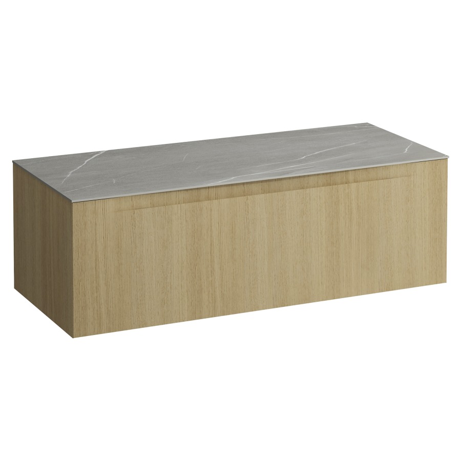 Élément inférieur  ARUN
120.5 x 39 x 50.5
élément de tiroir, 1&nbsp;tiroir
Piasentina Grigio Top
sans découpe de lavabo
pour lavabo à poser