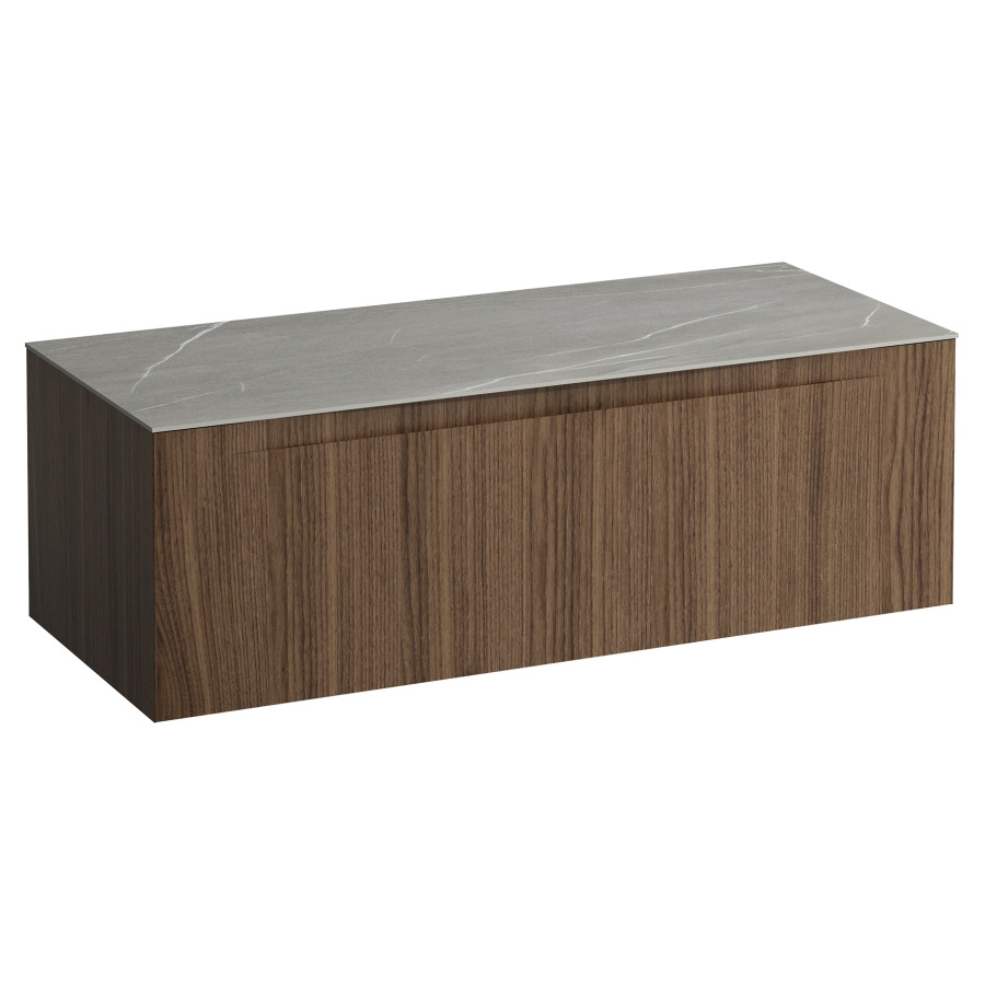 Élément inférieur  ARUN
120.5 x 39 x 50.5
élément de tiroir, 1&nbsp;tiroir
Piasentina Grigio Top
sans découpe de lavabo
pour lavabo à poser