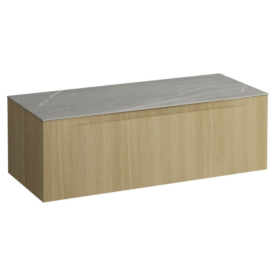 Élément inférieur  ARUN
120.5 x 39 x 50.5
élément de tiroir, 1&nbsp;tiroir
Piasentina Grigio Top
sans découpe de lavabo
pour lavabo à poser
