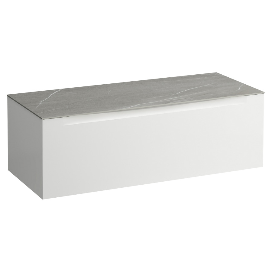 Élément inférieur  ARUN
120.5 x 39 x 50.5
élément de tiroir, 1&nbsp;tiroir
Piasentina Grigio Top
sans découpe de lavabo
pour lavabo à poser
