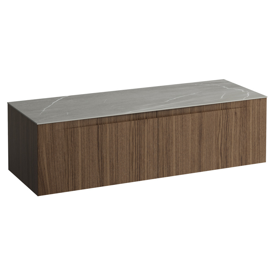 Élément inférieur  ARUN
140.5 x 39 x 50.5
élément de tiroir, 2&nbsp;tiroirs
Piasentina Grigio Top
sans découpe de lavabo
pour lavabo à poser