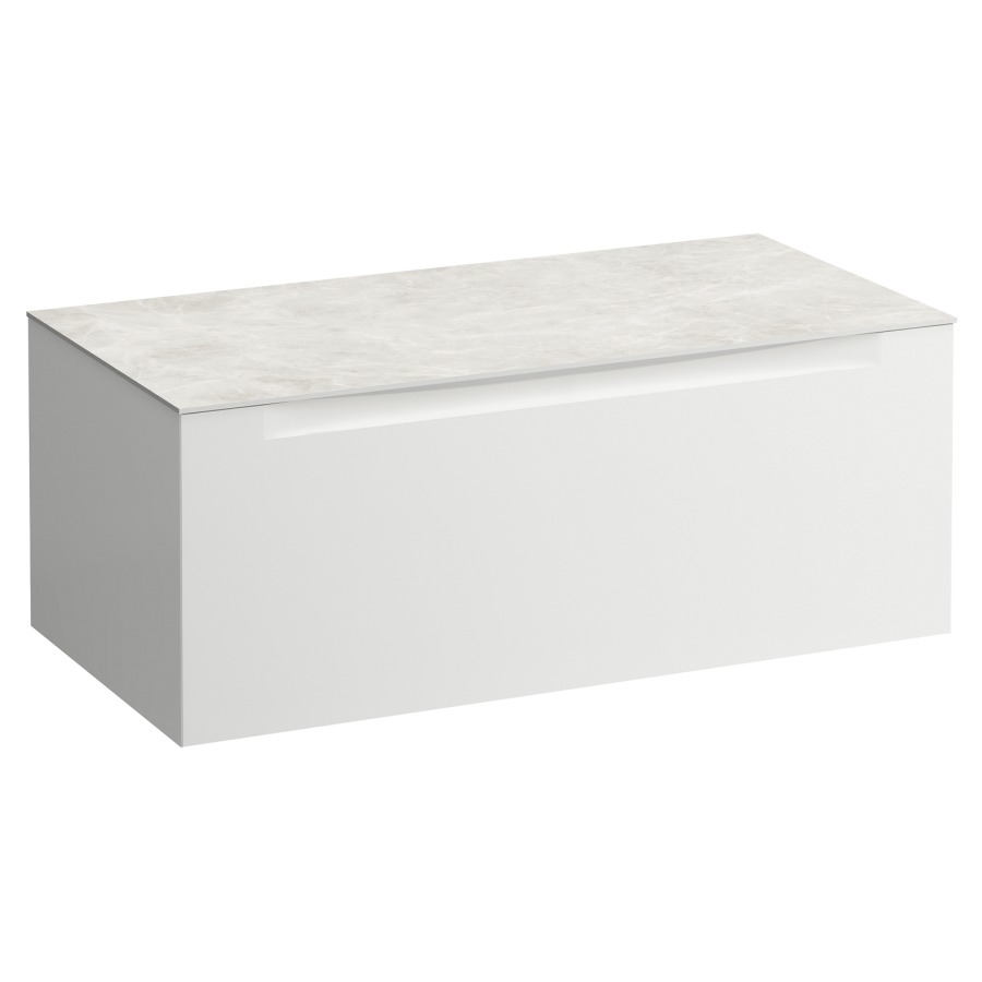 Élément inférieur  ARUN
100.5 x 39 x 50.5
élément de tiroir, 1&nbsp;tiroir
Botticino Crema Top
sans découpe de lavabo
pour lavabo à poser