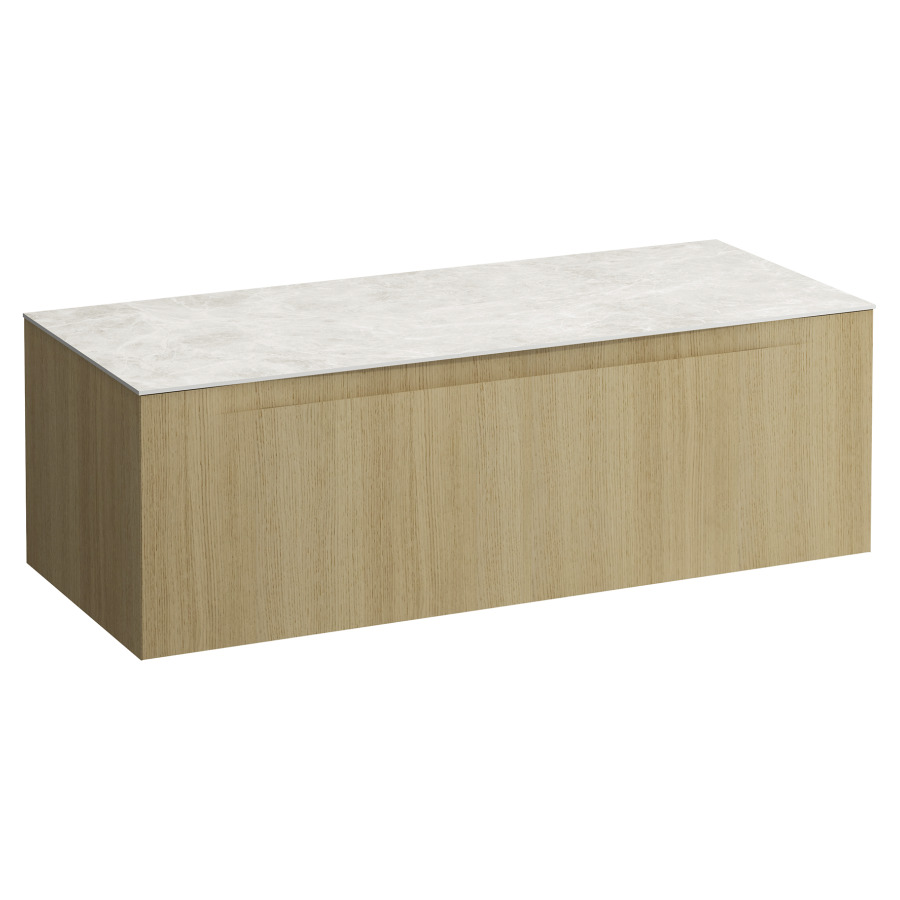 Élément inférieur  ARUN
120.5 x 39 x 50.5
élément de tiroir, 1&nbsp;tiroir
Botticino Crema Top
sans découpe de lavabo
pour lavabo à poser