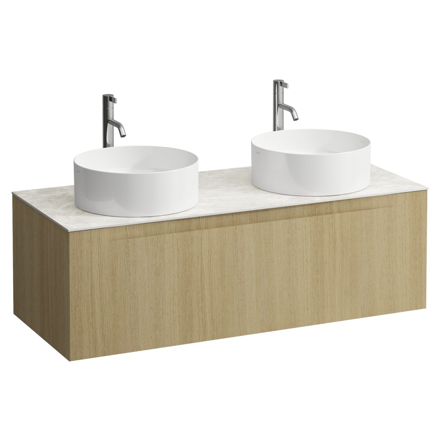 Élément inférieur  ARUN
120.5 x 39 x 50.5
élément de tiroir, 1&nbsp;tiroir
Botticino Crema Top
2 découpes
pour lavabo à poser