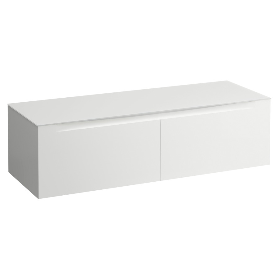 Élément inférieur  ARUN
140.5 x 39 x 50.5
élément de tiroir, 2&nbsp;tiroirs
verre top, sans découpe de lavabo
pour lavabo à poser