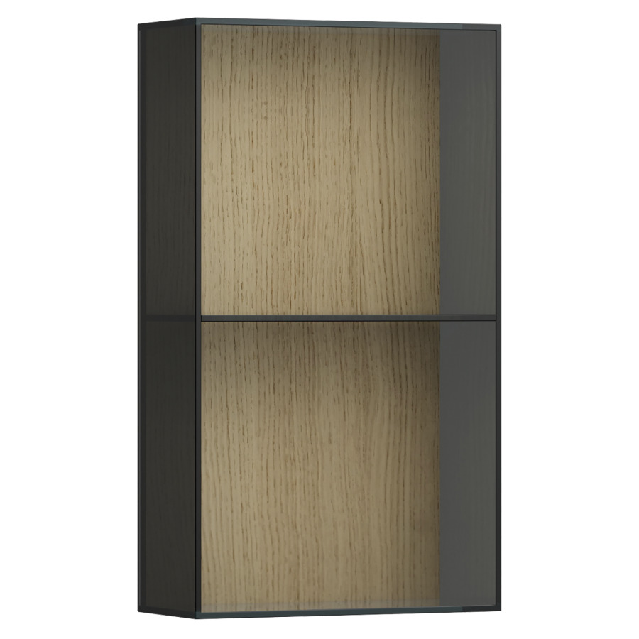 Armoire mi-haute ARUN
17 x 70 x 40 cm
armoire de tablette
1&nbsp;tablette en verre, 2 niches ouvertes