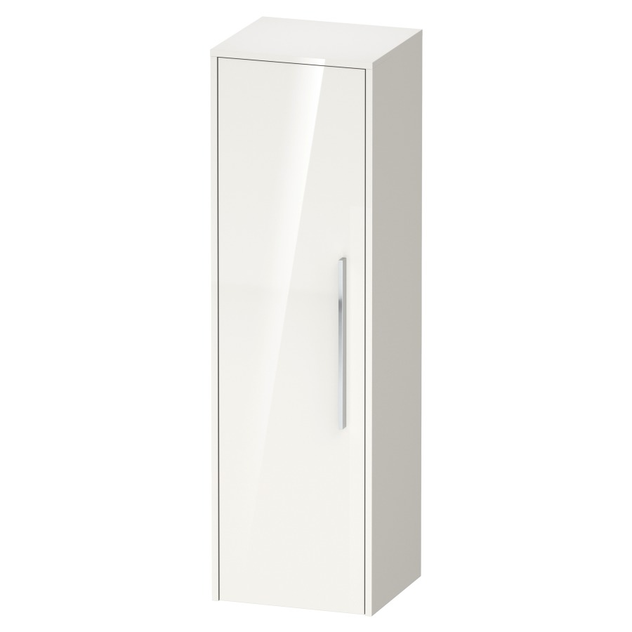 Armoire mi-haute D-CODE
40 x 132 x 36 cm
armoire de tablette, 1&nbsp;porte
2 tablettes en verre
1 tablette en bois
charnière à gauche