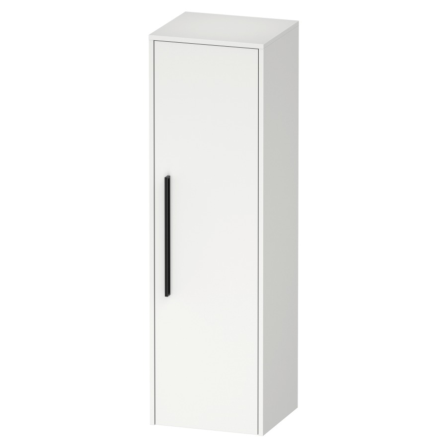 Armoire mi-haute D-CODE
40 x 132 x 36 cm
armoire de tablette, 1&nbsp;porte
2 tablettes en verre
1 tablette en bois
charnière à droite