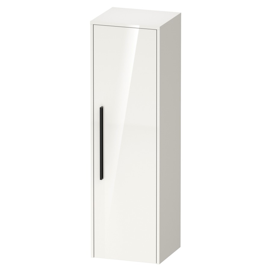 Armoire mi-haute D-CODE
40 x 132 x 36 cm
armoire de tablette, 1&nbsp;porte
2 tablettes en verre
1 tablette en bois
charnière à droite