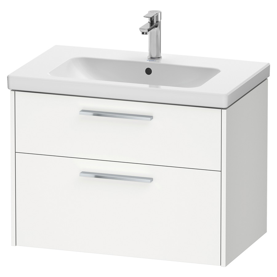Élément inférieur  D-CODE
78.4 x 55.5 x 46 cm, montage mural
élément de tiroir, 2&nbsp;tiroirs
pour lavabo 102851