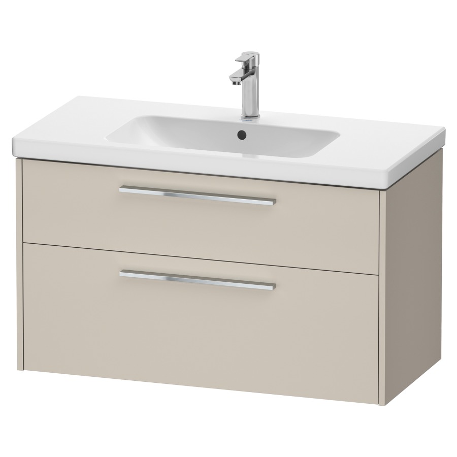Élément inférieur  D-CODE
98.4 x 55.5 x 46 cm, montage mural
élément de tiroir, 2&nbsp;tiroirs
pour lavabo 102845