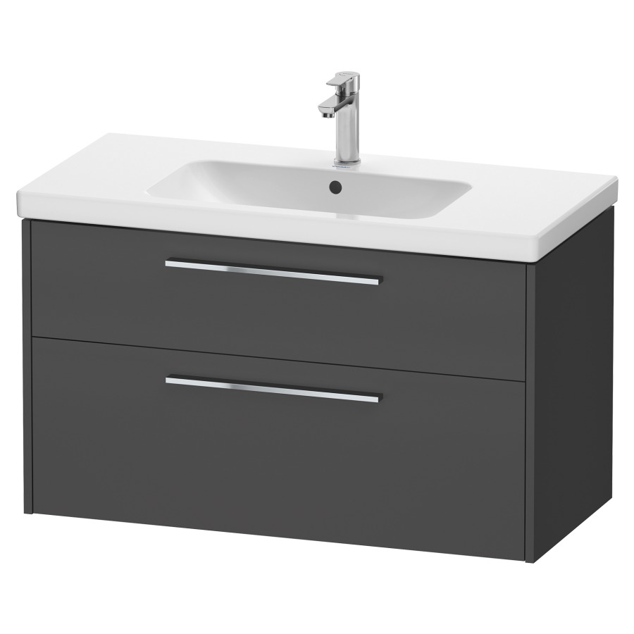 Élément inférieur  D-CODE
98.4 x 55.5 x 46 cm, montage mural
élément de tiroir, 2&nbsp;tiroirs
pour lavabo 102845