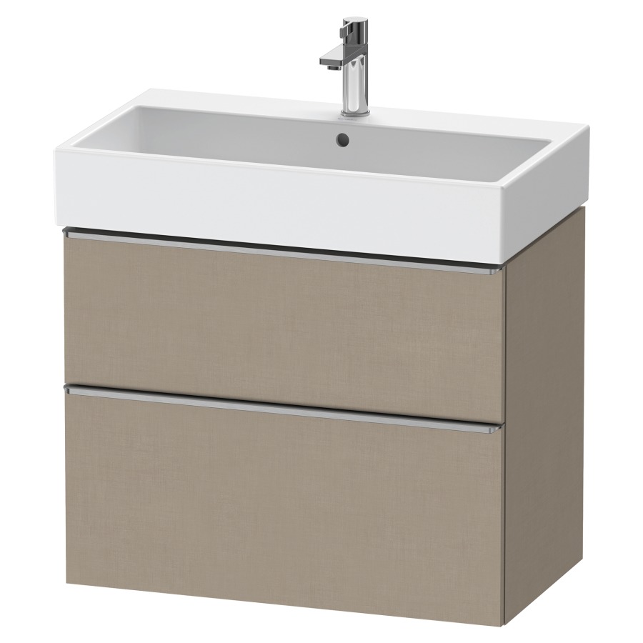 Élément inférieur  D-NEO
78.4 x 62.5 x 44.2 cm, montage mural
élément de tiroir, 2&nbsp;tiroirs
pour lavabo 212383/384