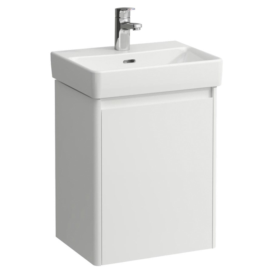 Élément inférieur  BASE 2.0
42 x 51.5 x 32 cm
armoire de tablette, 1&nbsp;porte
charnière à droite
pour lave-mains 105500/501, 221025