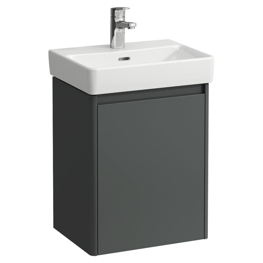 Élément inférieur  BASE 2.0
42 x 51.5 x 32 cm
armoire de tablette, 1&nbsp;porte
charnière à droite
pour lave-mains 105500/501, 221025