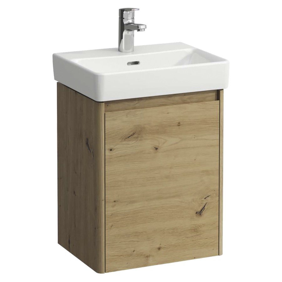 Élément inférieur  BASE 2.0
42 x 51.5 x 32 cm
armoire de tablette, 1&nbsp;porte
charnière à droite
pour lave-mains 105500/501, 221025