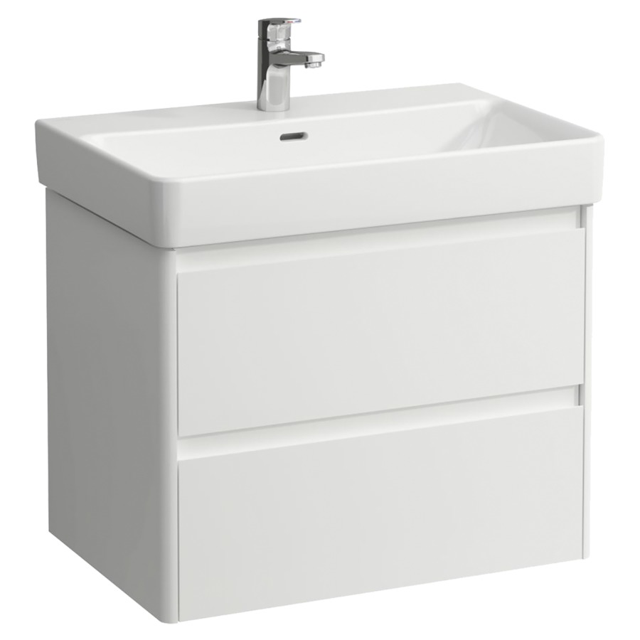 Élément inférieur  BASE 2.0
67 x 51.5 x 44.5 cm
élément de tiroir, 2&nbsp;tiroirs
pour lavabo 105533/534, 212070