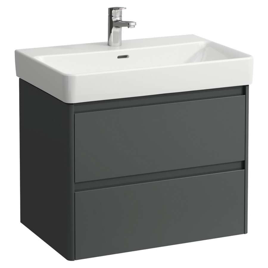 Élément inférieur  BASE 2.0
67 x 51.5 x 44.5 cm
élément de tiroir, 2&nbsp;tiroirs
pour lavabo 105533/534, 212070