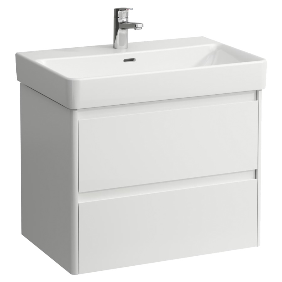 Élément inférieur  BASE 2.0
67 x 51.5 x 44.5 cm
élément de tiroir, 2&nbsp;tiroirs
pour lavabo 105533/534, 212070