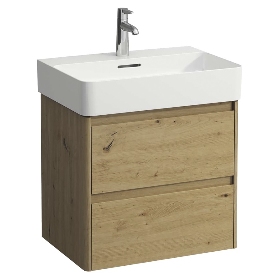 Élément inférieur  BASE 2.0
57 x 51.5 x 40 cm
élément de tiroir, 2&nbsp;tiroirs
pour lavabo 211475/476