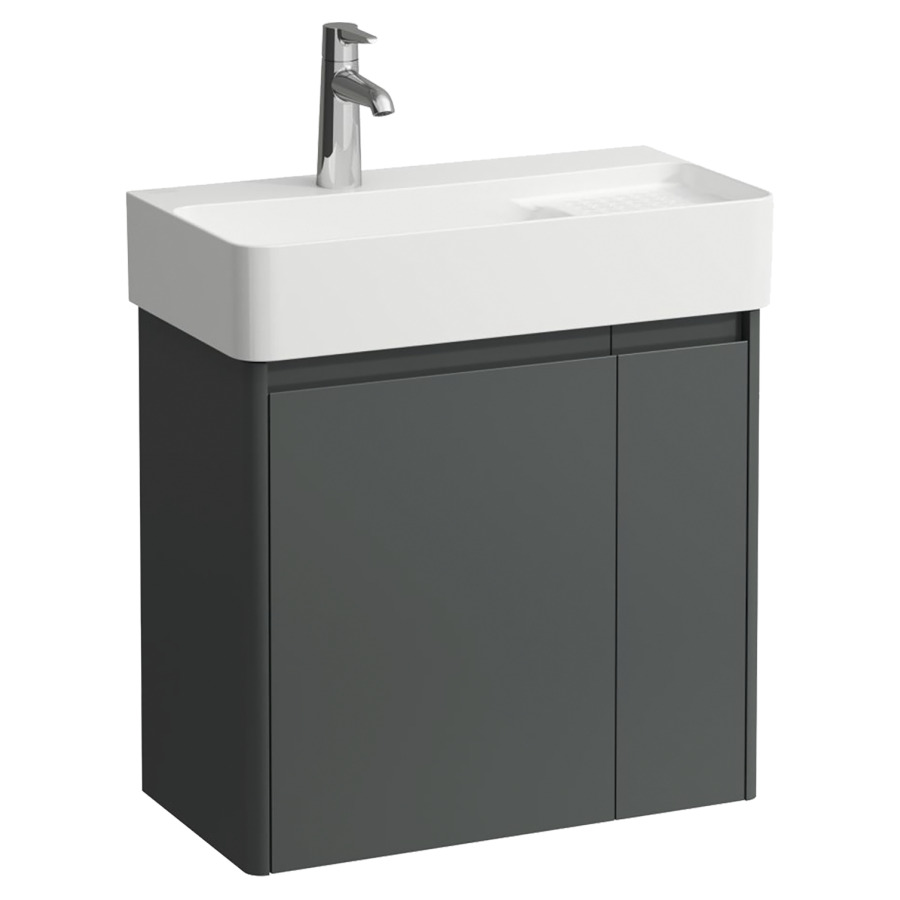 Élément inférieur  BASE 2.0
57 x 51.5 x 29.5 cm
armoire de tablette, 2&nbsp;portes
pour lavabo
212473/212896/213042