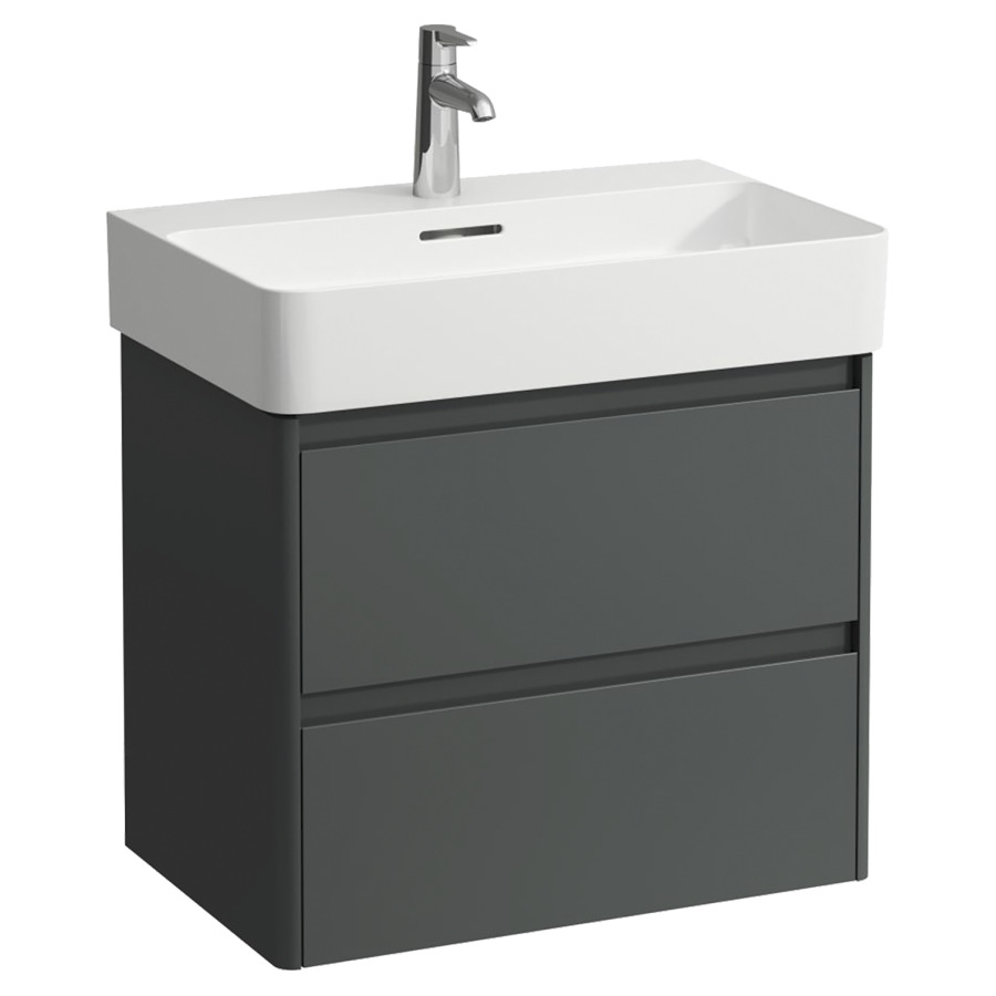 Élément inférieur  BASE 2.0
62 x 51.5 x 40 cm
élément de tiroir, 2&nbsp;tiroirs
pour lavabo 211477/478