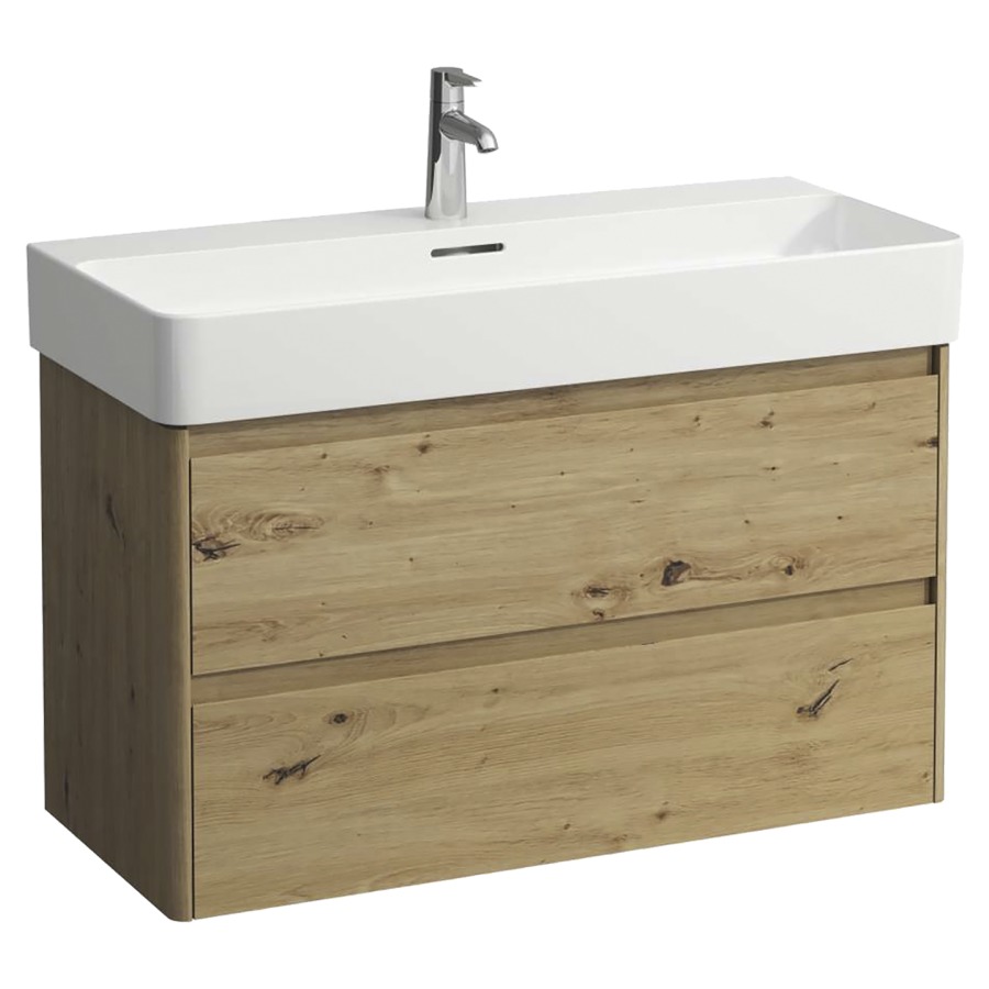 Élément inférieur  BASE 2.0
92 x 51.5 x 40 cm
élément de tiroir, 2&nbsp;tiroirs
pour lavabo 211481/482