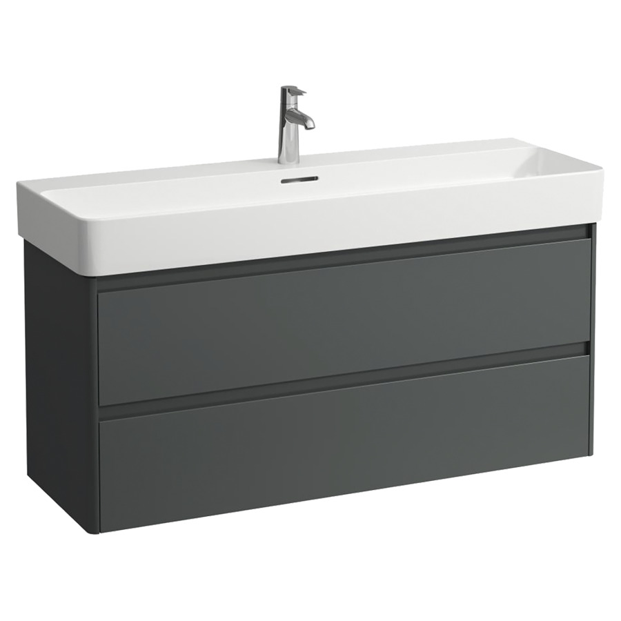 Élément inférieur  BASE 2.0
117 x 51.5 x 40 cm
élément de tiroir, 2&nbsp;tiroirs
pour lavabo 211807/808