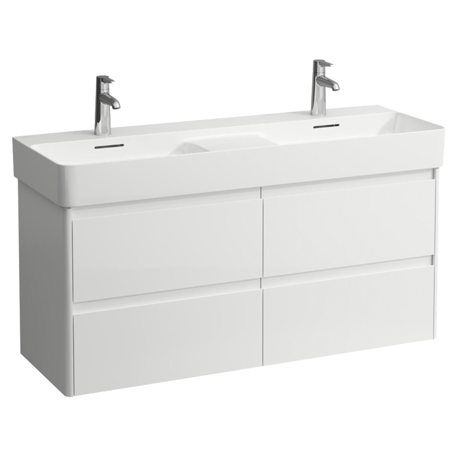 Élément inférieur  BASE 2.0
117 x 51.5 x 40 cm
2&nbsp;éléments de tiroir, 2&nbsp;tiroirs chacune
pour lavabo double
211809/212898/213046