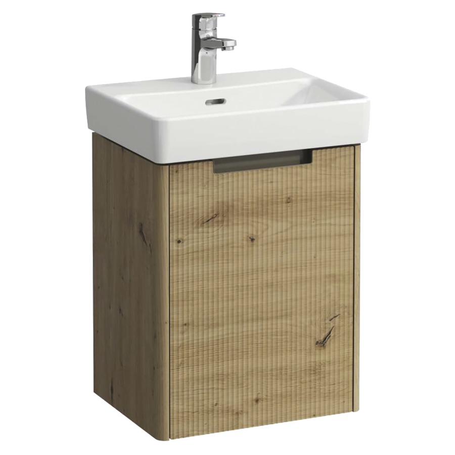 Élément inférieur  JUNA
42 x 51.5 x 32 cm
armoire de tablette, 1&nbsp;porte
charnière à gauche
pour lave-mains 221025