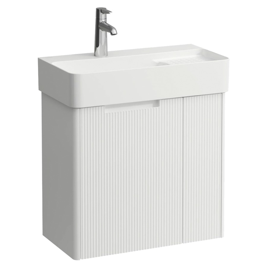 Élément inférieur  JUNA
57 x 51.5 x 29.5 cm
armoire de tablette, 2&nbsp;portes
pour lavabo
212473/212896/213042